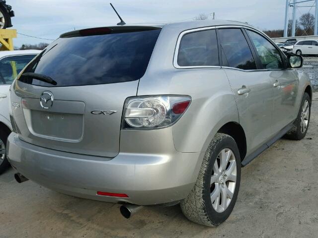 JM3ER29L980198407 - 2008 MAZDA CX-7 SILVER photo 4