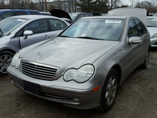 WDBRF84J63F388701 - 2003 MERCEDES-BENZ C 320 4MAT GRAY photo 2