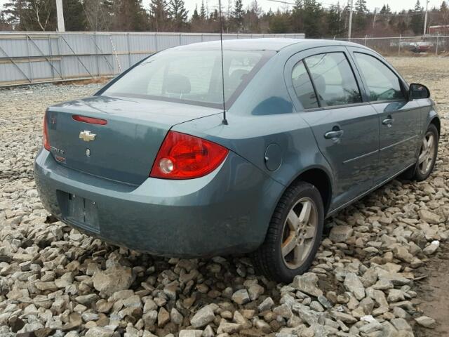 1G1AD5F56A7104566 - 2010 CHEVROLET COBALT 1LT GREEN photo 4