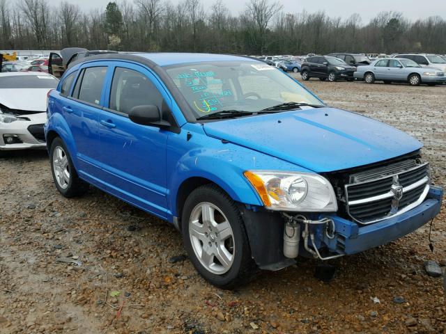 1B3HB48A99D147829 - 2009 DODGE CALIBER SX BLUE photo 1