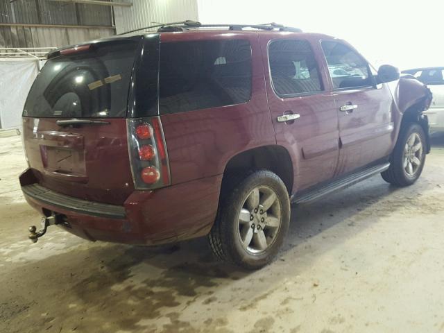 1GKFC33JX9J100996 - 2009 GMC YUKON SLT MAROON photo 4