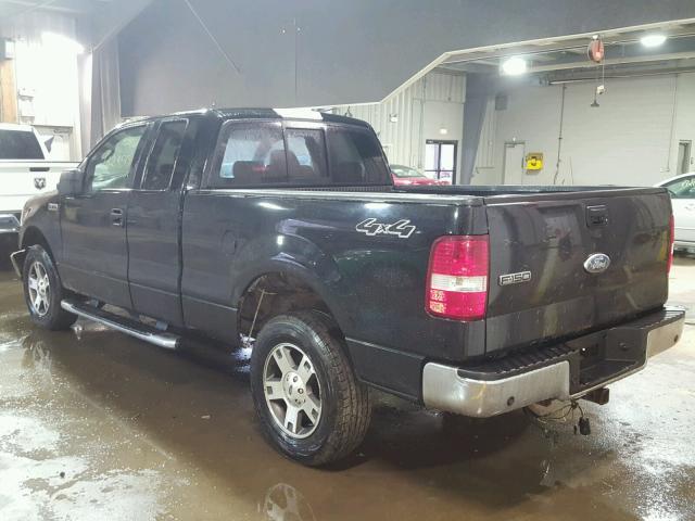 1FTPX14566NB22556 - 2006 FORD F150 BLACK photo 3