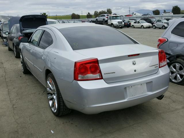 2B3CA3CV5AH163910 - 2010 DODGE CHARGER SX SILVER photo 3