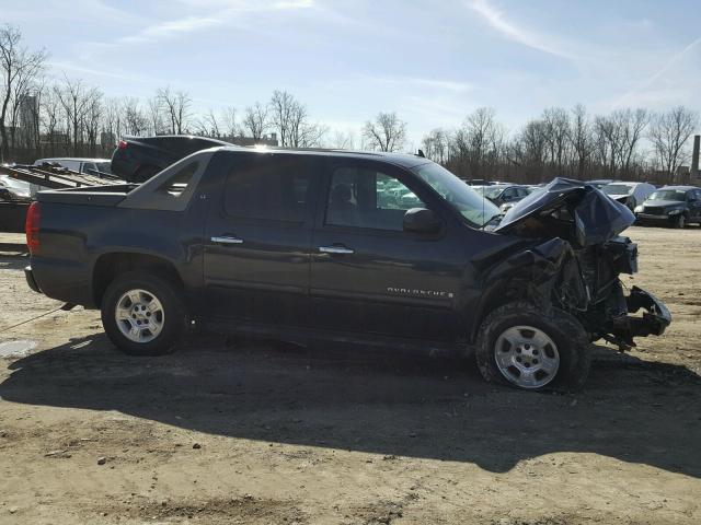 3GNEC12J97G197627 - 2007 CHEVROLET AVALANCHE BLUE photo 9