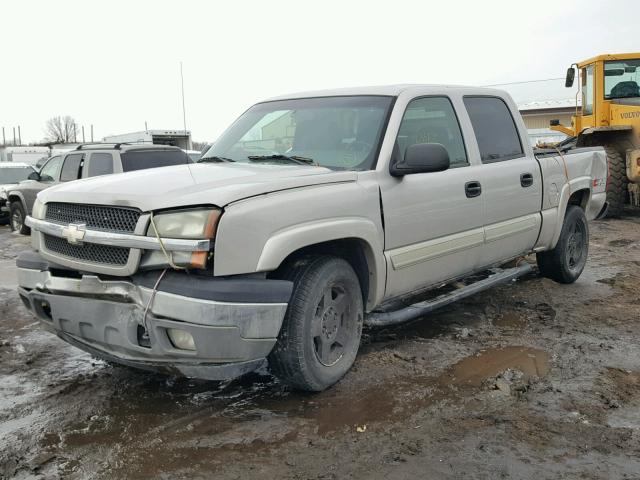 2GCEK13T451138471 - 2005 CHEVROLET SILVERADO GRAY photo 2