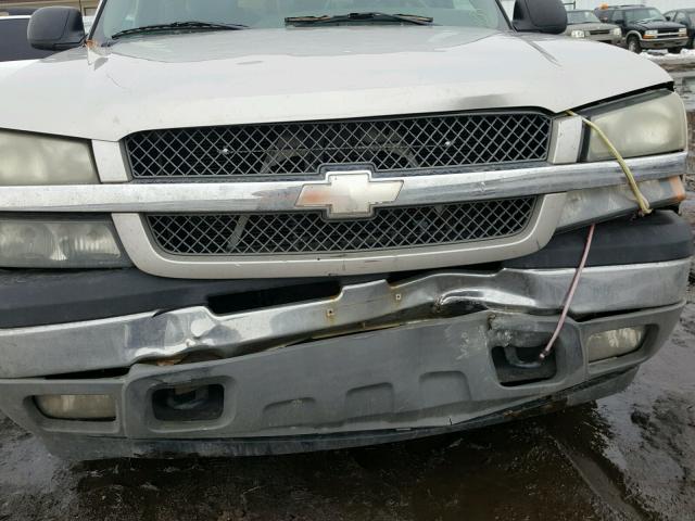 2GCEK13T451138471 - 2005 CHEVROLET SILVERADO GRAY photo 9