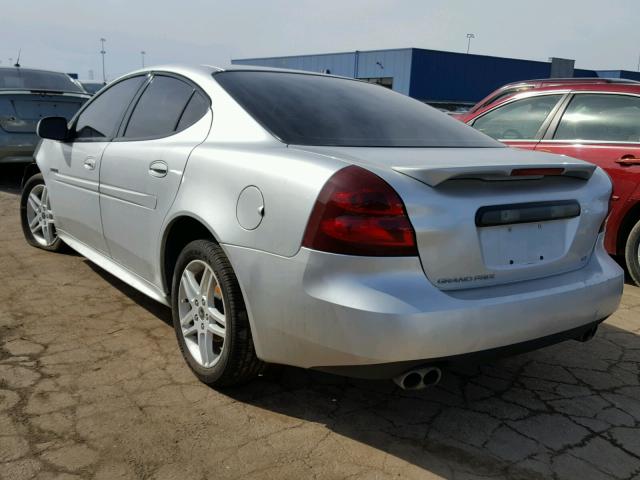 2G2WS522751345753 - 2005 PONTIAC GRAND PRIX SILVER photo 3