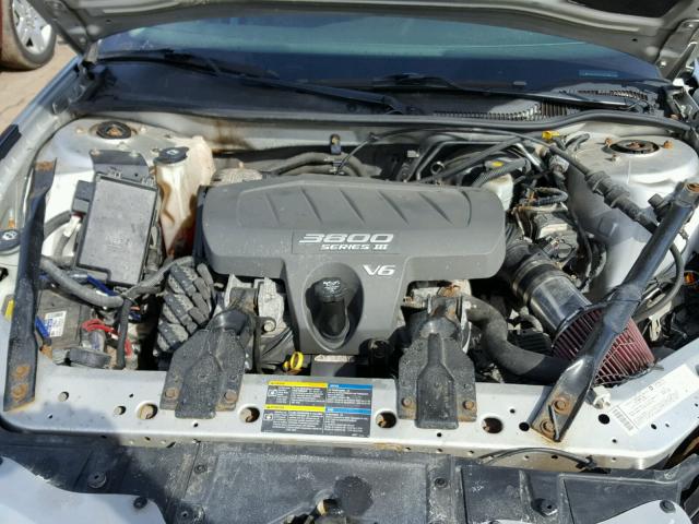 2G2WS522751345753 - 2005 PONTIAC GRAND PRIX SILVER photo 7