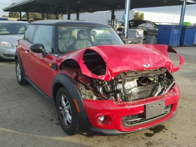 WMWSU3C55DT679576 - 2013 MINI COOPER RED photo 1