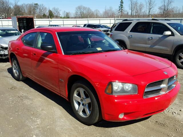 2B3KA33V99H509173 - 2009 DODGE CHARGER SX RED photo 1