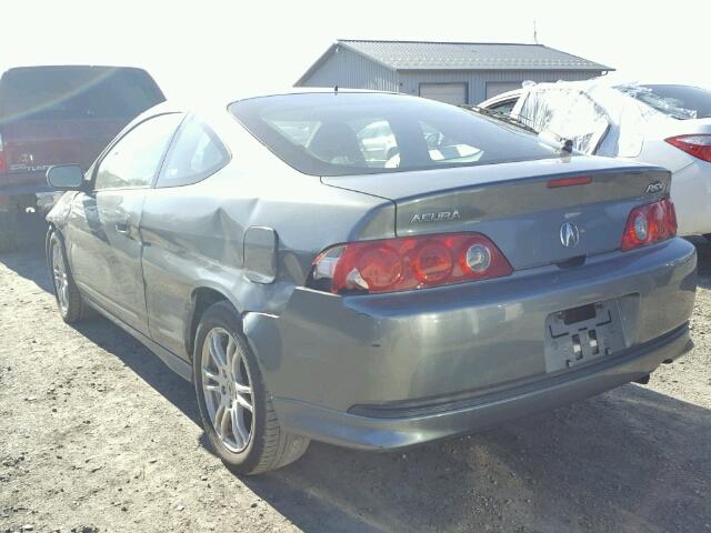 JH4DC53836S005339 - 2006 ACURA RSX GRAY photo 3