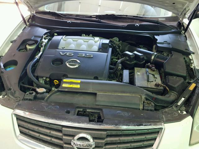 1N4BA41E17C812283 - 2007 NISSAN MAXIMA SE WHITE photo 7