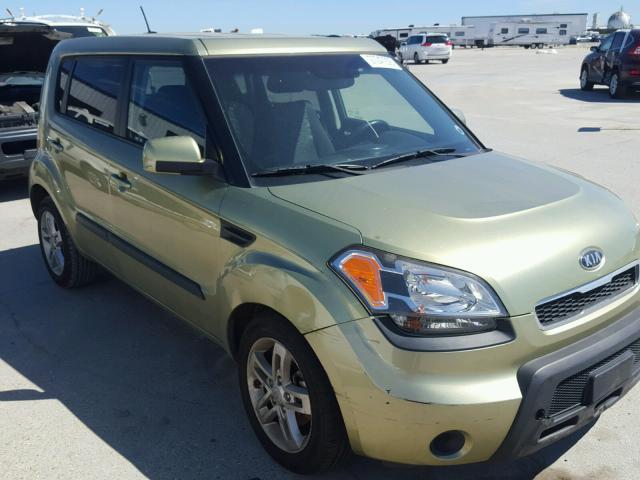 KNDJT2A27B7303035 - 2011 KIA SOUL + GREEN photo 1