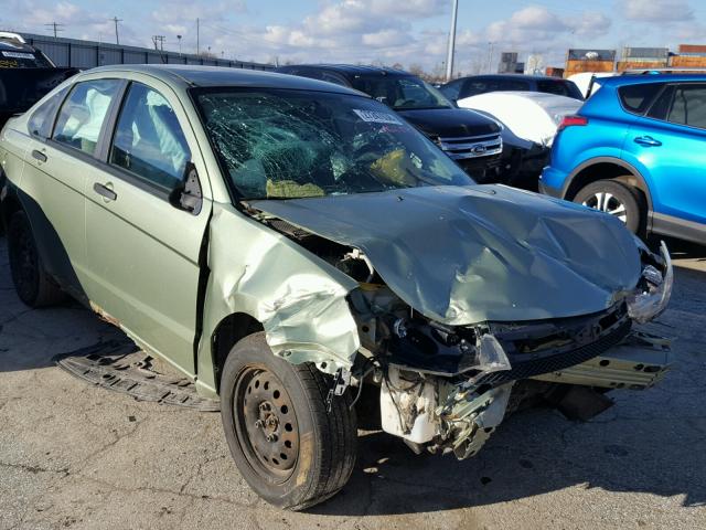 1FAHP34N68W211370 - 2008 FORD FOCUS S/SE GREEN photo 1