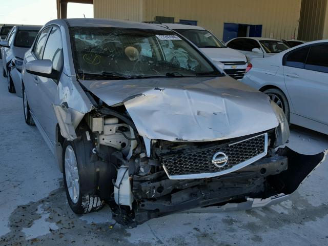 3N1AB6APXCL691920 - 2012 NISSAN SENTRA 2.0 SILVER photo 1