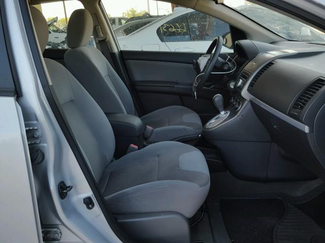 3N1AB6APXCL691920 - 2012 NISSAN SENTRA 2.0 SILVER photo 5