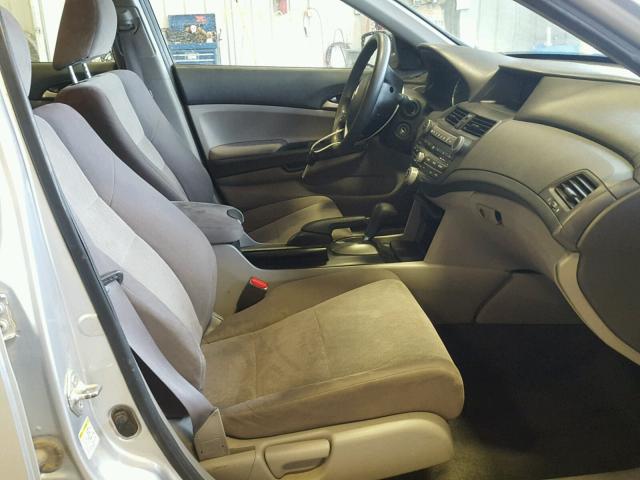 1HGCP2F38AA027594 - 2010 HONDA ACCORD LX SILVER photo 5