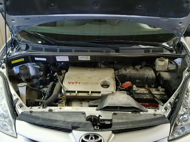 5TDBA23CX6S064138 - 2006 TOYOTA SIENNA LE SILVER photo 7