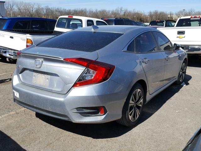 19XFC1F75GE015476 - 2016 HONDA CIVIC EXL SILVER photo 4