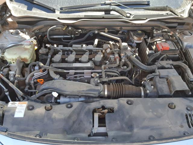 19XFC1F75GE015476 - 2016 HONDA CIVIC EXL SILVER photo 7