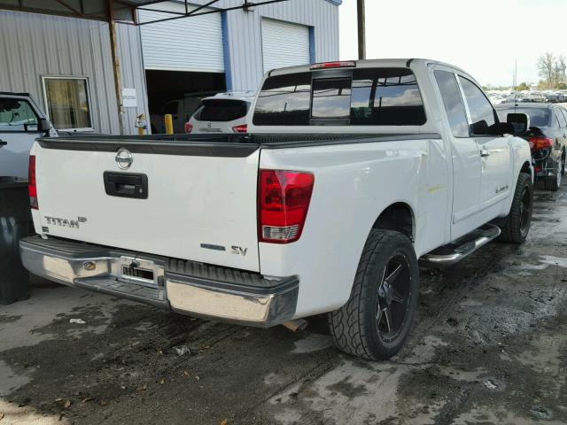 1N6BA0CH6DN310621 - 2013 NISSAN TITAN S WHITE photo 4