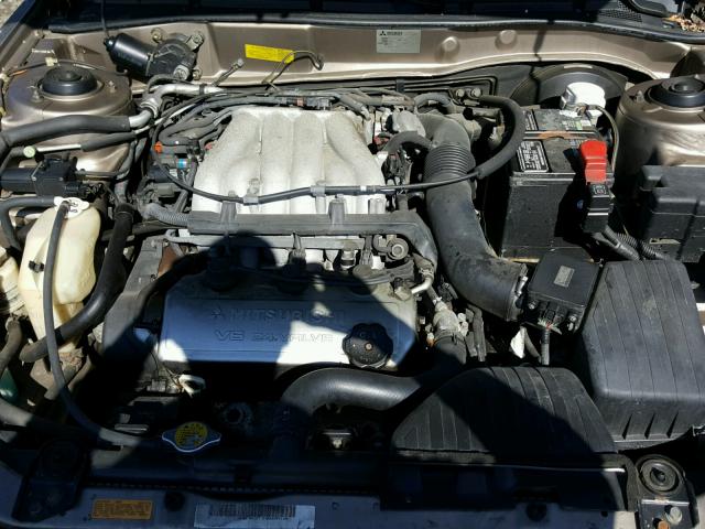 4A3AA46L8XE014717 - 1999 MITSUBISHI GALANT ES GOLD photo 7