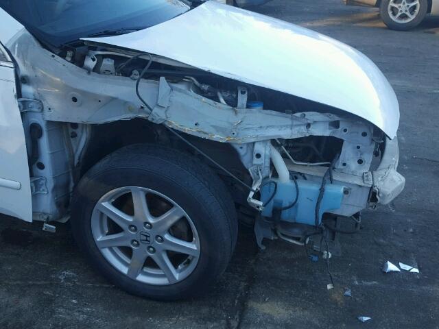 1HGCM66583A044688 - 2003 HONDA ACCORD WHITE photo 9