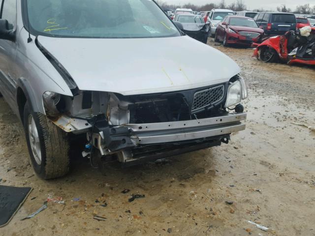 1GMDX03E54D186875 - 2004 PONTIAC MONTANA SILVER photo 9