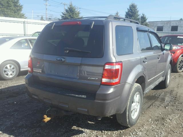 1FMCU93749KA87090 - 2009 FORD ESCAPE XLT GRAY photo 4