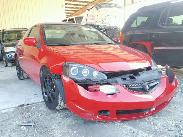 JH4DC54854S019092 - 2004 ACURA RSX RED photo 1