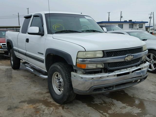 1GCHC29G11E325606 - 2001 CHEVROLET SILVERADO WHITE photo 1