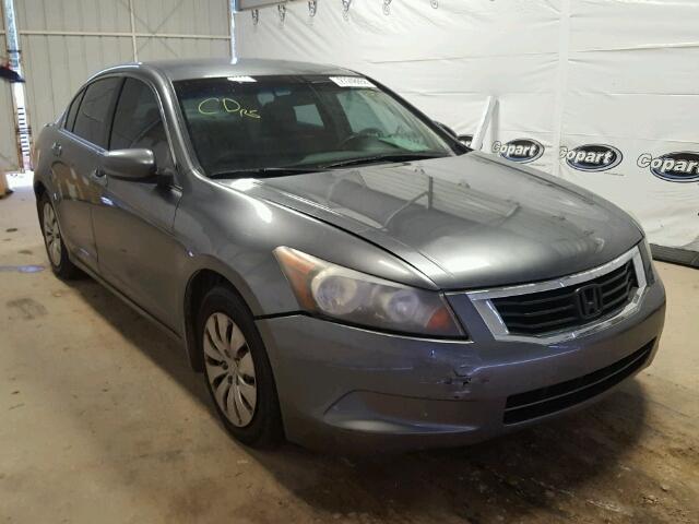 JHMCP26348C038314 - 2008 HONDA ACCORD LX GRAY photo 1