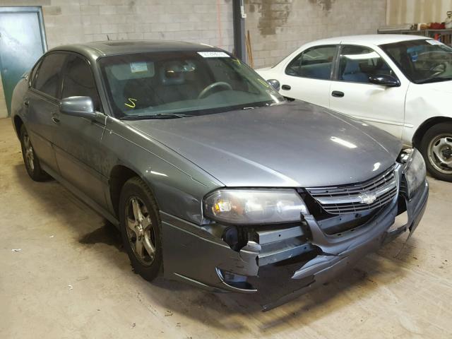 2G1WH55K859215755 - 2005 CHEVROLET IMPALA LS GRAY photo 1