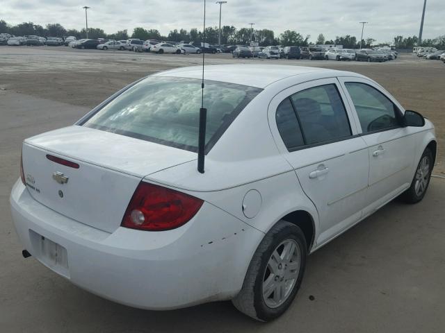 1G1AL52F157541771 - 2005 CHEVROLET COBALT LS WHITE photo 4