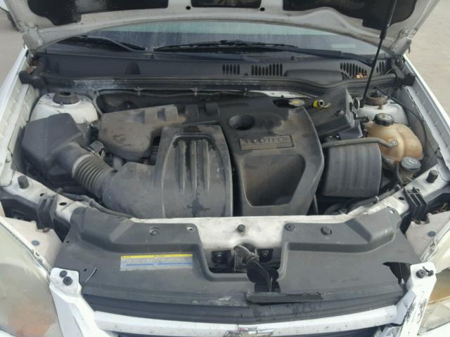 1G1AL52F157541771 - 2005 CHEVROLET COBALT LS WHITE photo 7