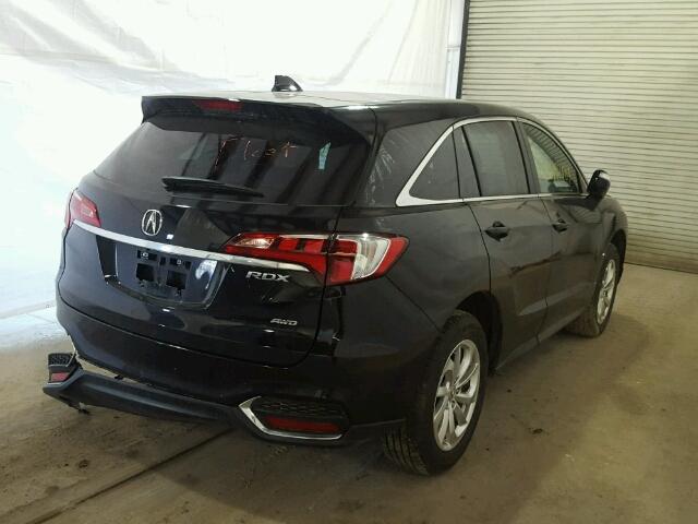 5J8TB4H34HL036749 - 2017 ACURA RDX BASE BLACK photo 4