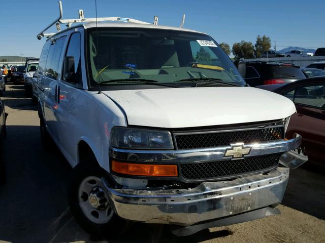 1GCWGFCA4C1156358 - 2012 CHEVROLET EXPRESS G2 WHITE photo 1