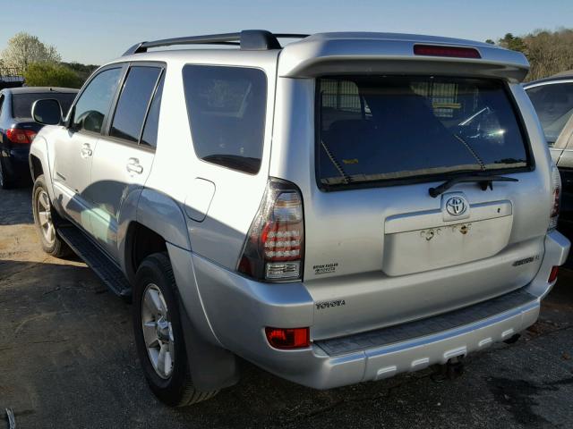 JTEBU17R158036999 - 2005 TOYOTA 4RUNNER LI SILVER photo 3