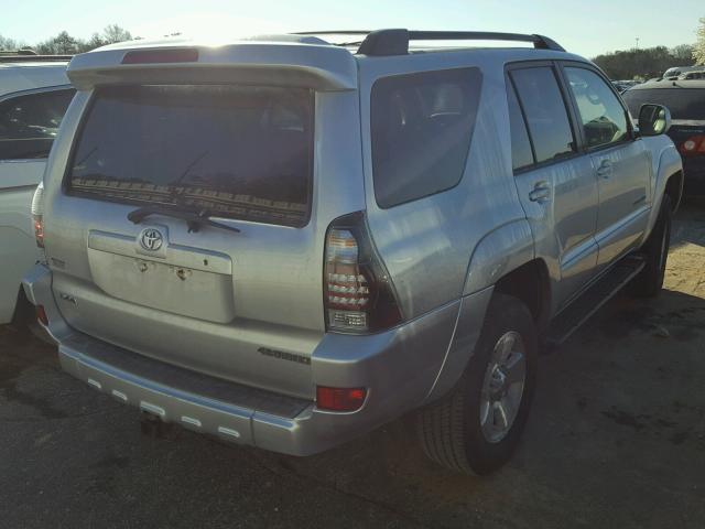 JTEBU17R158036999 - 2005 TOYOTA 4RUNNER LI SILVER photo 4