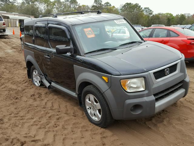 5J6YH18365L001556 - 2005 HONDA ELEMENT LX BLACK photo 1