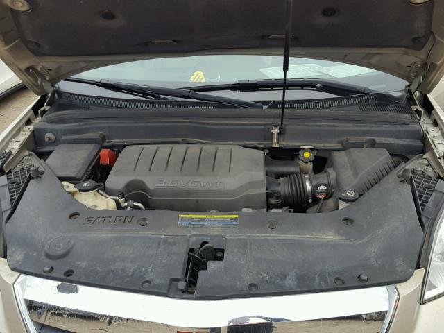 5GZEV33718J252541 - 2008 SATURN OUTLOOK XR ოქროსფერი ფოტო 7