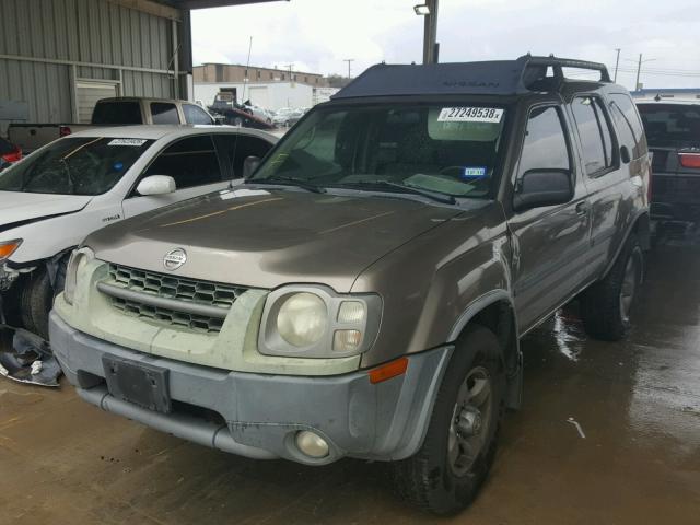 5N1ED28T93C685280 - 2003 NISSAN XTERRA XE GRAY photo 2