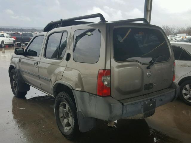 5N1ED28T93C685280 - 2003 NISSAN XTERRA XE GRAY photo 3