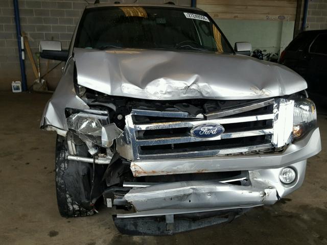 1FMJK1K54BEF17929 - 2011 FORD EXPEDITION SILVER photo 9