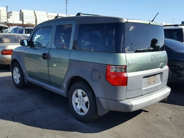 5J6YH28675L019371 - 2005 HONDA ELEMENT EX GREEN photo 3