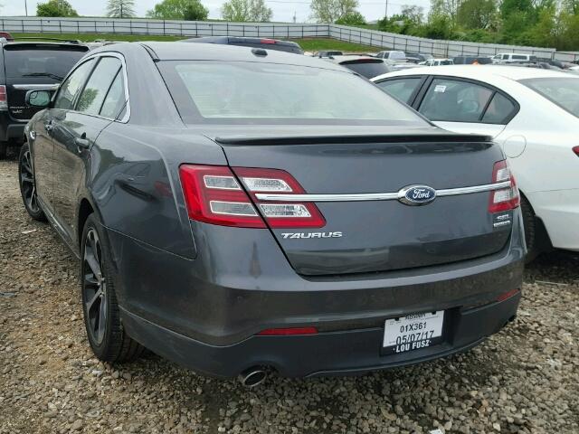 1FAHP2E80FG161723 - 2015 FORD TAURUS SEL GRAY photo 3