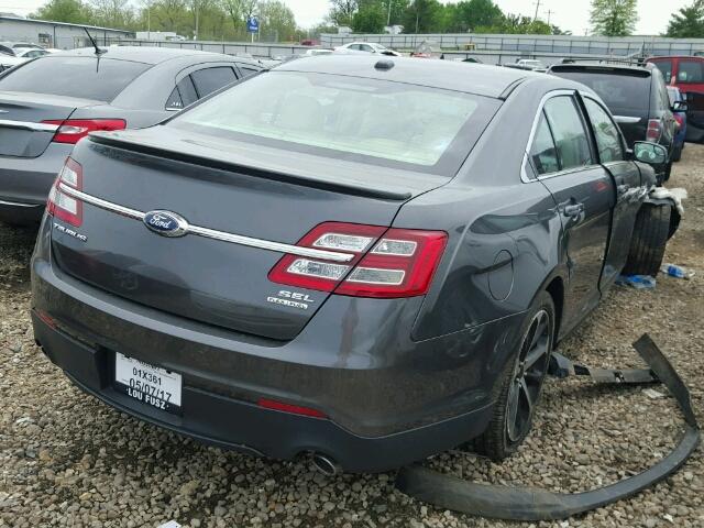 1FAHP2E80FG161723 - 2015 FORD TAURUS SEL GRAY photo 4