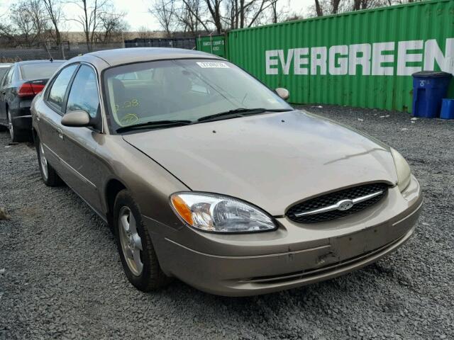 1FAFP53U33G224155 - 2003 FORD TAURUS SE BEIGE photo 1