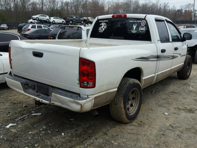 3D7HA18N22G161458 - 2002 DODGE RAM 1500 WHITE photo 4