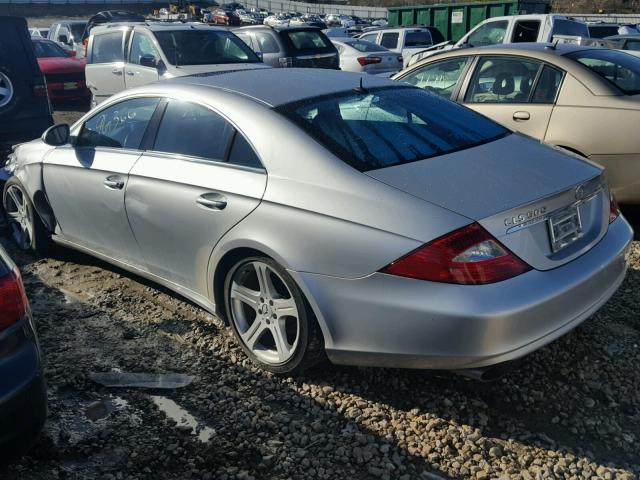 WDDDJ75X56A013770 - 2006 MERCEDES-BENZ CLS 500C GRAY photo 3